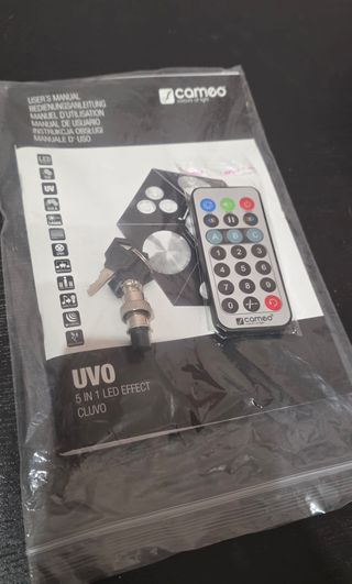 FOCO EFECTOS LUZ CAMEO UVO 5 EN 1 LED EFFECT LASER