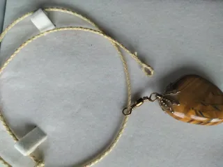 Colgante Ojo de Tigre Pulido