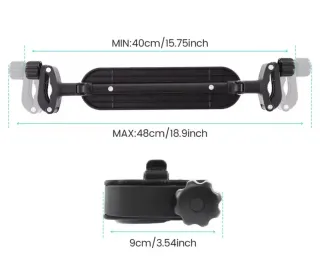 Reposapiés ajustable trona