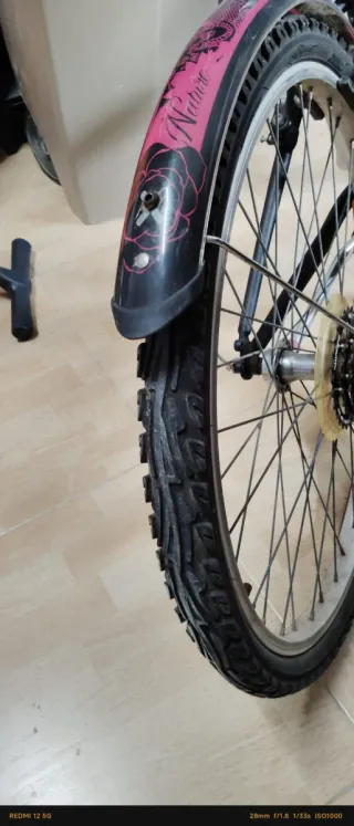 Bicicleta infantil niña