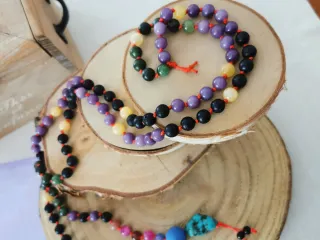 Collana etnica multicolor