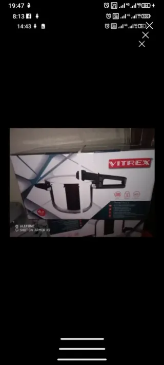 Olla a presión Vitrex nueva