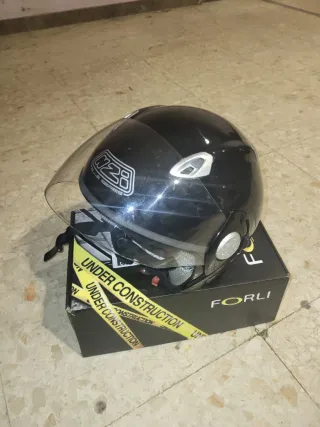 Casco Jet Nzi Negro