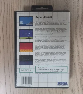Aerial Assault Master System SEGA