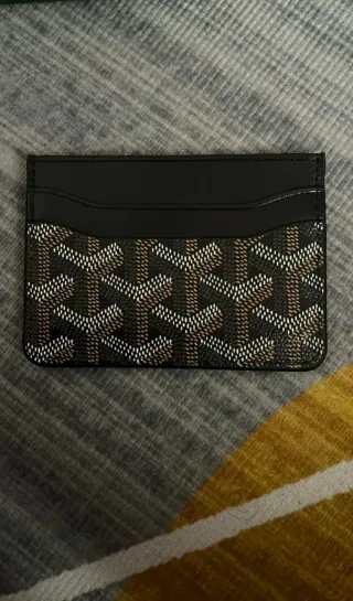 Tarjetero Goyard Negro