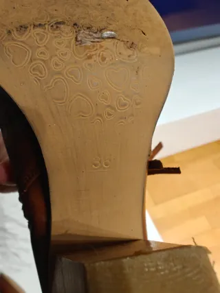 Botines Marrones con Flecos