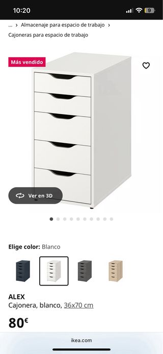 Escritorio IKEA 200cm