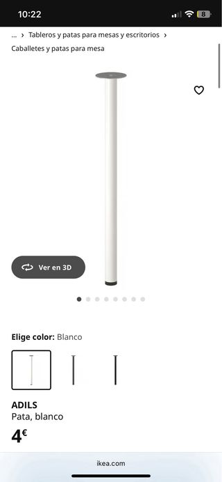 Escritorio IKEA 200cm