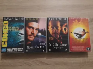Lote 4 Películas VHS