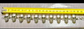 Bracciale con teschi