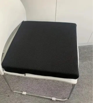 Cojín Negro para Silla de Oficina/Ruedas