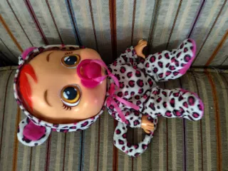 Bebé Llorón Pijama Leopardo