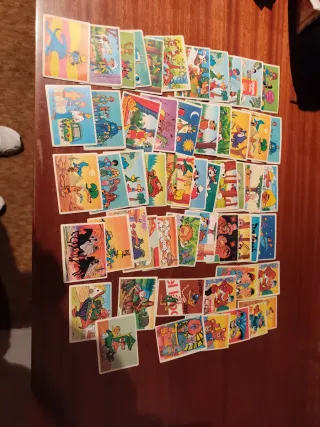Lote de 52 Cromos Colección Festival