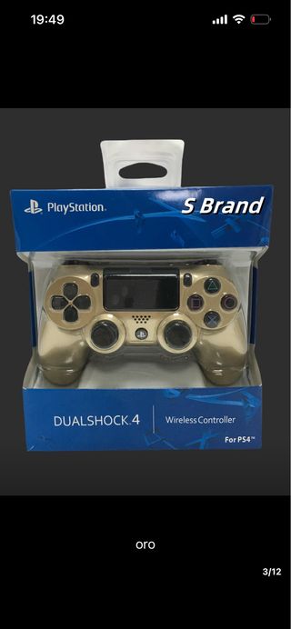 Mando PS4 Dualshock 4 Dorado