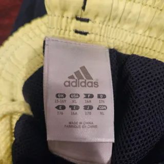 Chándal Adidas Azul Marino y Amarillo