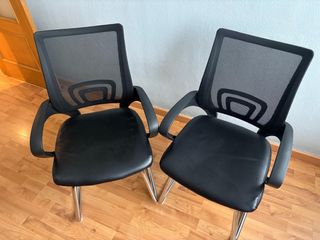 Juego de 2 sillas de oficina diseño