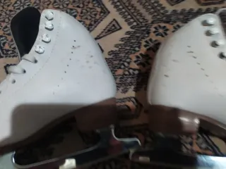 Patines de hielo blancos talla 31