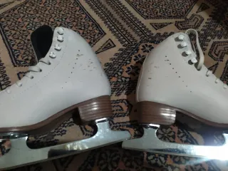 Patines de hielo blancos talla 31