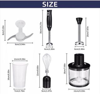 Batidora 4 en 1 500W SIN ABRIR