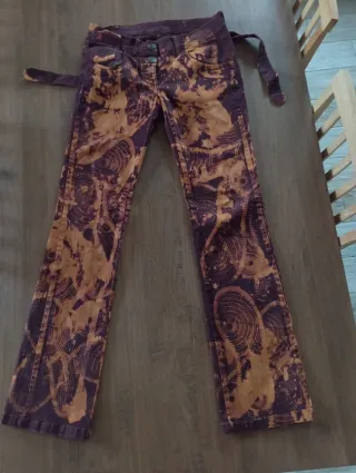 Jeans vita bassa punk