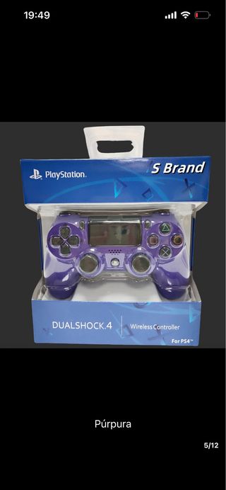 Mando DualShock 4 PS4 Púrpura