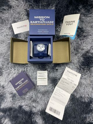 Swatch x Omega MoonSwatch Mission to Earthphase