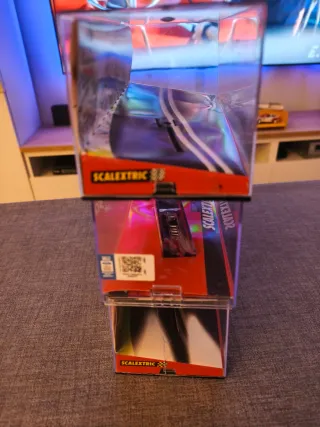 3 Urnas Vitrinas Scalextric Usadas