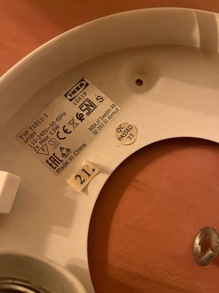 Plafón de techo moderno