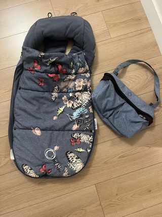 Saco de silla y bolso mariposas para bugaboo 3 o 5