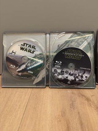 Blu-ray Star Wars Despertar de la Fuerza Steelbook
