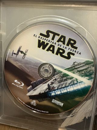 Blu-ray Star Wars Despertar de la Fuerza Steelbook