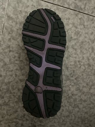 Zapatillas Berg Outdoor Mujer Gris/Morado