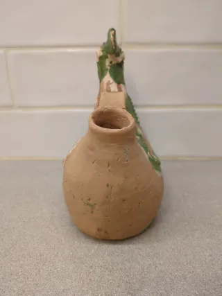 Botijo de gallo de cerámica Perú