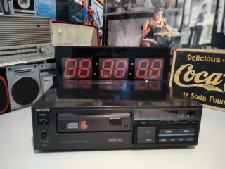 Reproductor CD Sony CDP-101 Negro