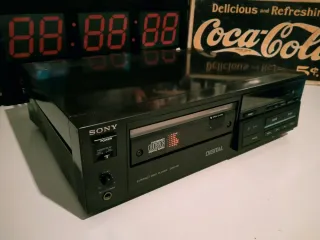 Reproductor CD Sony CDP-101 Negro