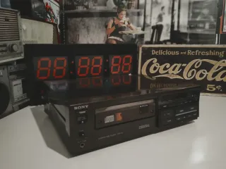 Reproductor CD Sony CDP-101 Negro