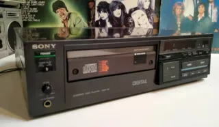 Reproductor CD Sony CDP-101 Negro