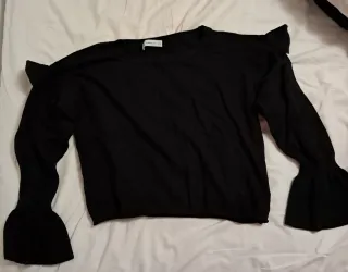 Jersey Zara invierno negro