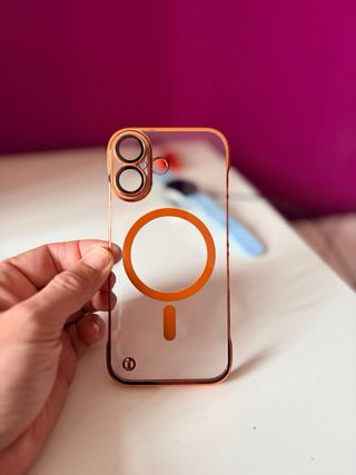 Custodia iPhone 14 Pro Max, Arancione