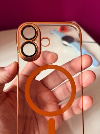 Custodia iPhone 14 Pro Max, Arancione