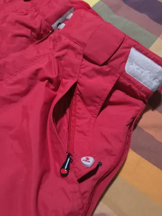 Pantalón de esquí-snow para hombre rojo