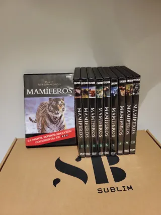 Colección DVD Mamíferos (10 Discos)