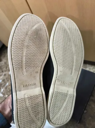 Náuticos Tommy Hilfiger Suede Negro