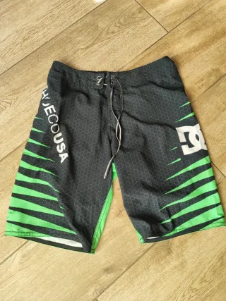 Bañador DC Shoes Negro y Verde