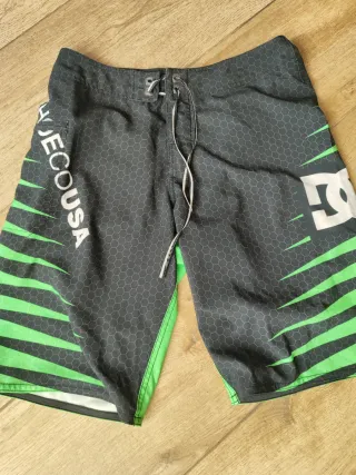 Bañador DC Shoes Negro y Verde