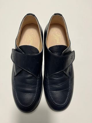 Zapatos comunión niño azul