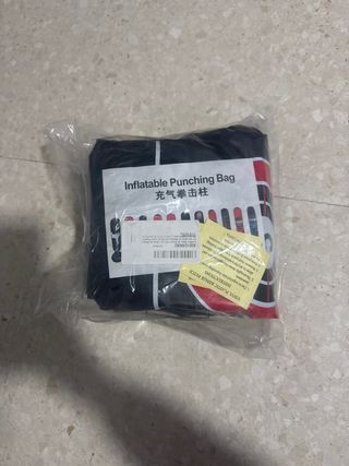 Saco de boxeo hinchable