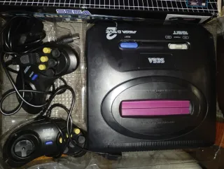 Sega Mega Drive II Negra.escucho tú oferta otra co
