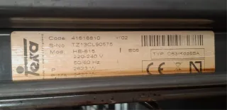 Horno Teka Acero Inoxidable mod. HE-615