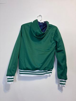 Chaqueta Reversible Azul y Verde Talla S